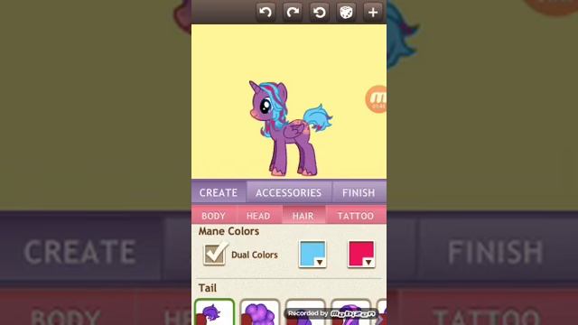 Создаю поняшку в pony creator смотреть онлайн
