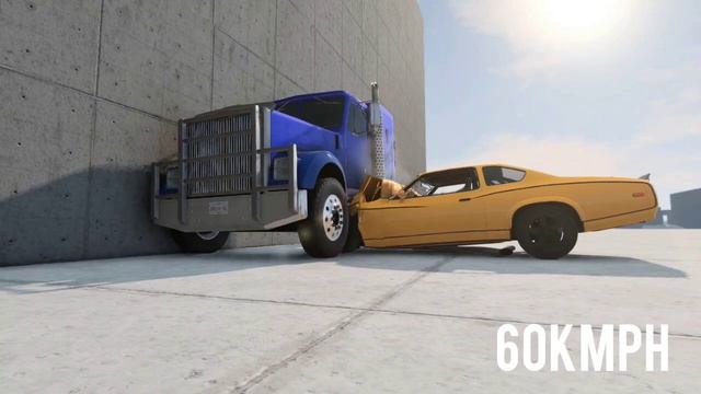 Crashes at Different speeds - BeamNG Drive смотреть онлайн