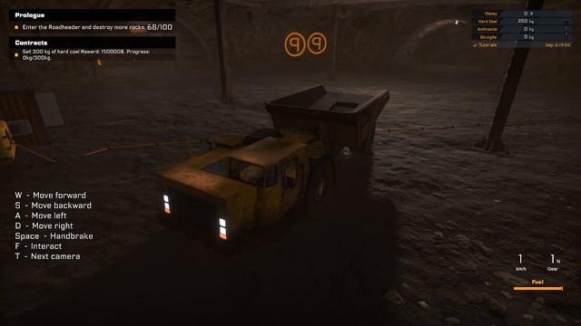 Coal Mining Simulator - Episode 1 - Prologue Full Playthrough смотреть онлайн