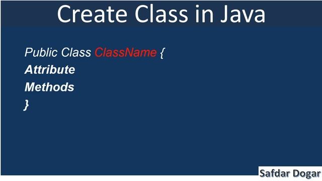 How to Create Class in Java | How to Create Object in Java | What is Class and Object in Java смотреть онлайн