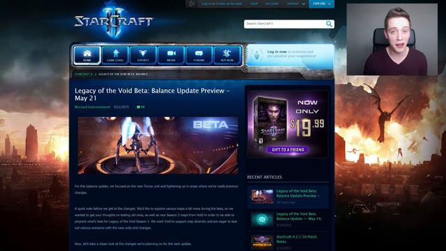 StarCraft 2: Legacy of the Void Patch Notes! (22 May, 2015) смотреть онлайн