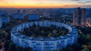 Круглый дом в Москве. Особенности строительства. Планировки квартир.