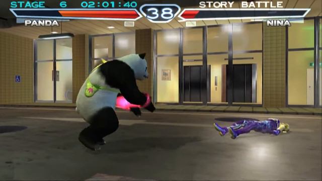 Tekken 4 - Panda Story Playthrough смотреть онлайн