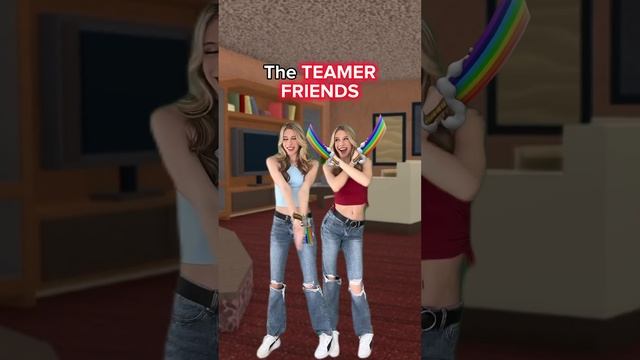 Types Of FRIENDS On ROBLOX...?♀️ смотреть онлайн