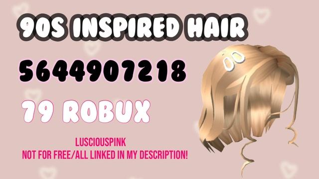 Aesthetic Blonde Hair Codes for Roblox Pt 3 | Lusci0uspink смотреть онлайн