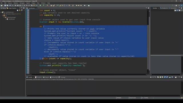 Java Tutorials - 28 Loop Statements (do-while Statement) смотреть онлайн