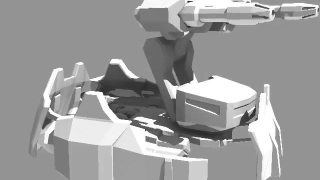 BIONITE: Origins - Cobra 'Turret' Model Animation смотреть онлайн