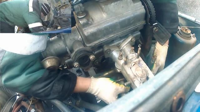 Ремонт "ОКУшки"...От и До...установка мотора ока ваз 1111 смотреть онлайн