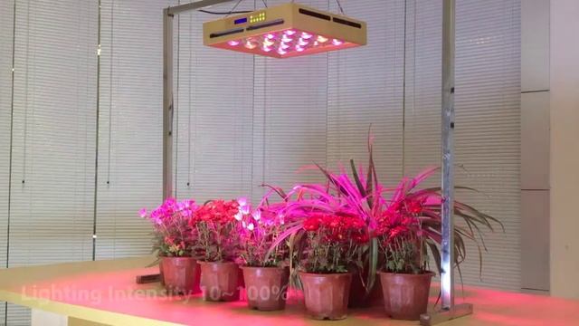 GrowSun 320W - светодиодная лампа для растений смотреть онлайн