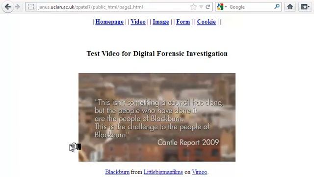 Creating Evidence -- Mozilla Firefox (private browsing) and Test website смотреть онлайн