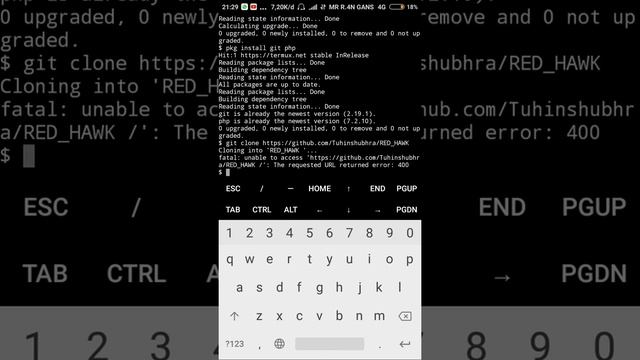 Install RED_HAWK di Termux (mudah dan praktis) смотреть онлайн