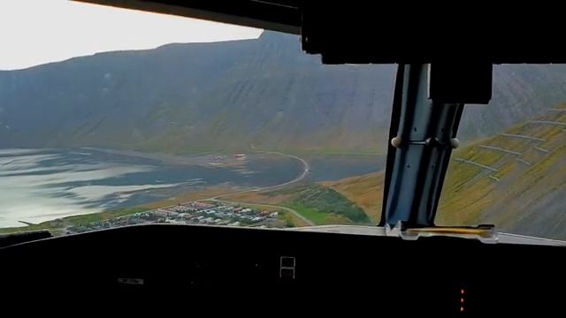 (NEW) Landing At Extreme Airport In Iceland  #Isafjordur