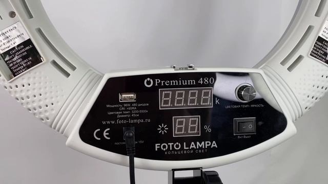 Обзор на лучшую кольцевую лампу на рынке Premium 480 (FD480), ее преимущества, отличия и особенност смотреть онлайн