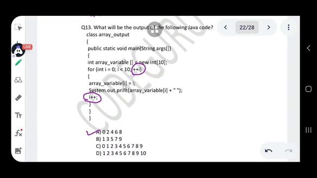 LIVE CLASS ICSE BOARD MCQs BASED ON ARRAY IN JAVA FOR TERM 2 SESSION (2021-22) CLASS X смотреть онлайн