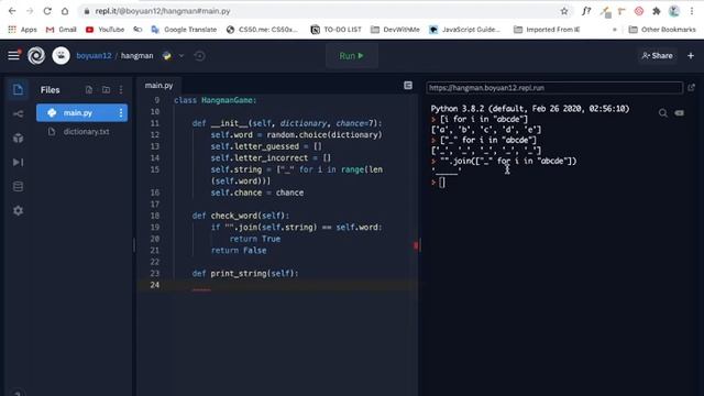 Python Project: Hangman смотреть онлайн