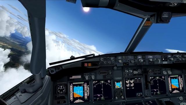 Урок полета для начинающих на самолете Boeing 737 PMDG