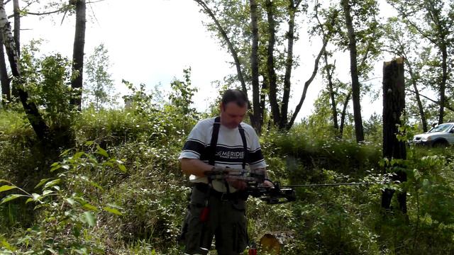 Лук Bear Venue. Проба сил на 60 метров. смотреть онлайн