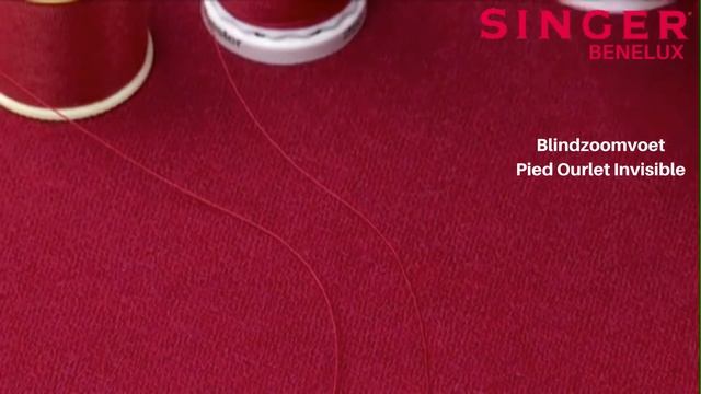 SINGER Blindzoomvoet / Pied Ourlet Invisible смотреть онлайн