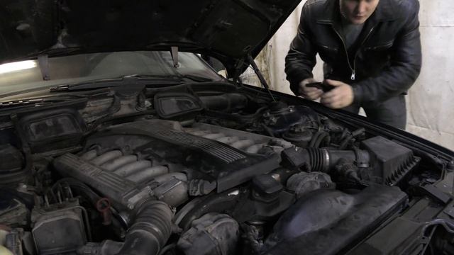 BMW E38 750iL V12 сложное оживление и перегрев мотора смотреть онлайн