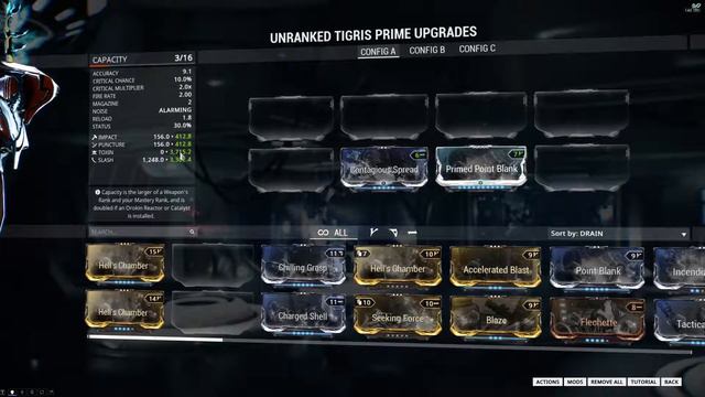 Warframe Tigris Prime - First look - Orokin Reactor смотреть онлайн