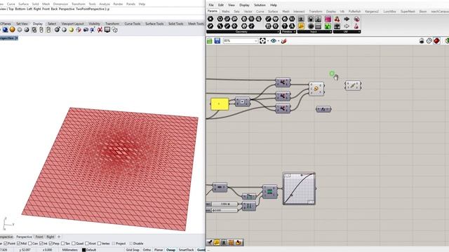 Grasshopper / Fluid Field / Attractor смотреть онлайн