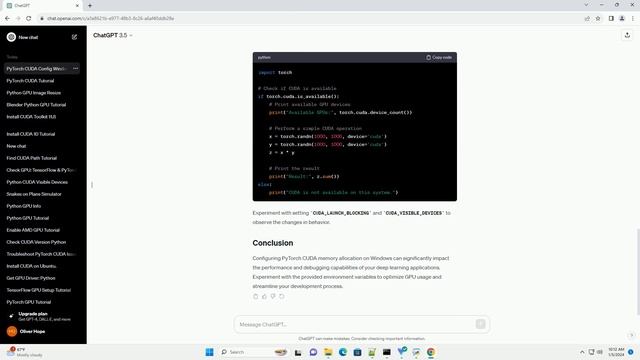 pytorch cuda alloc conf windows смотреть онлайн