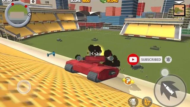 Gangster City Game Mission 8: Tank Crisis смотреть онлайн