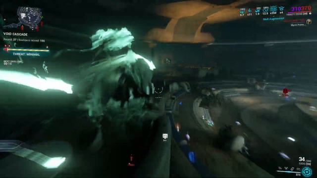 Trinity x Vazarin, solo SP Void Cascade level cap (Grineer) (90-119) смотреть онлайн