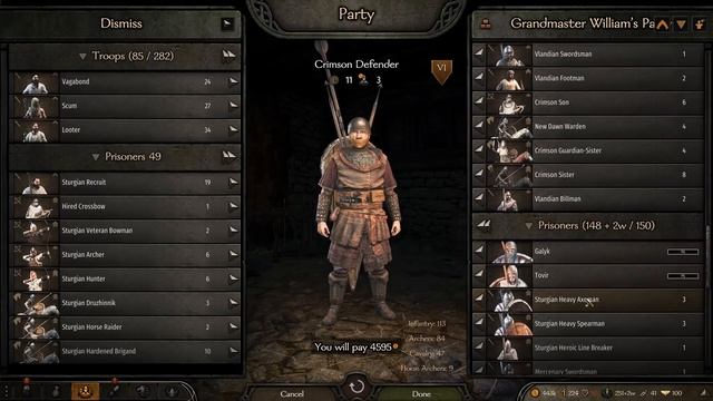 Crimson Order Invades Sturgia Proper! - Mount and Blade 2 Bannerlord (Vlandia) Campaign Gameplay #1 смотреть онлайн
