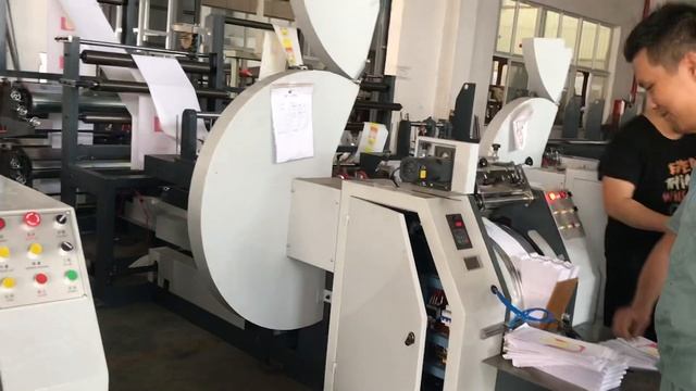 Vivi SY-400 mechanical v bottom paper bag inline two color printer USd 17000/set смотреть онлайн
