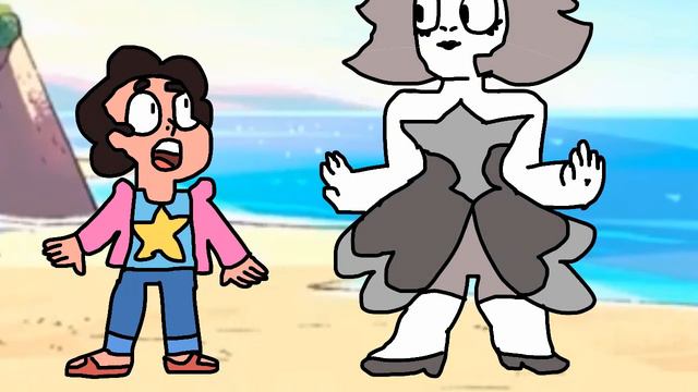 Steven Universe слияние белого алмаза и стивена