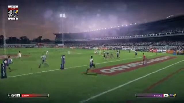 Rugby League Live 3 PS4 Gameplay #3 Try at Half Time! смотреть онлайн