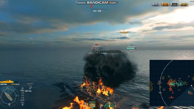 WorldOfWarships простые парни из "Попутного ветра" натягивают каких-то "Сквадов" в КБ смотреть онлайн