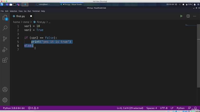 6.23. Conditional If Else смотреть онлайн