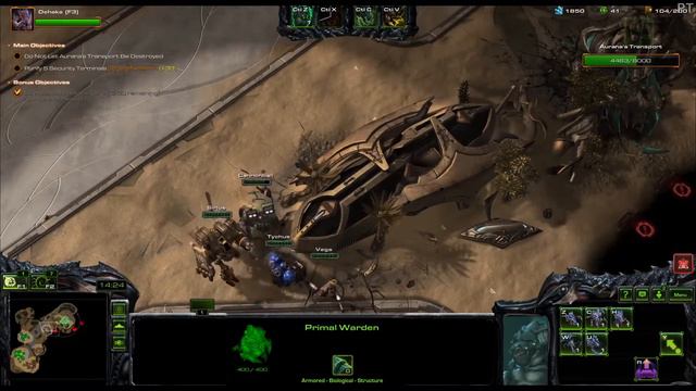 StarCraft 2 Co-op Mission Malwarfare Brutal With Dehaka Level 88. смотреть онлайн