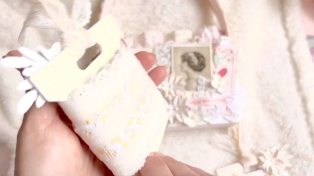 GDT project for @ShabbyArtBoutique using “Vintage Love” - Ribbon Spools/ cracker box gift bag ??? смотреть онлайн