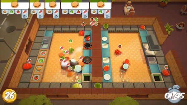 Overcooked - 3 players