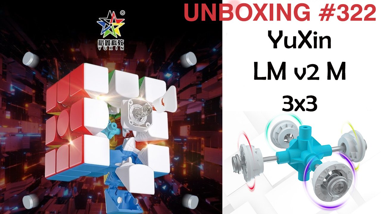 Unboxing №322 YuXin 3x3 Little Magic v2 M. Обзор смотреть онлайн