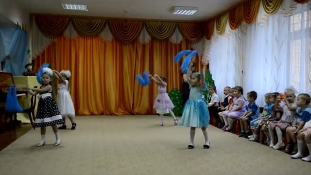 Танец "Капельки - Дождинки" октябрь 2013 смотреть онлайн