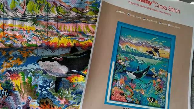 Все мои начатые процессы / Их стало меньше? / Вышивка крестиком смотреть онлайн