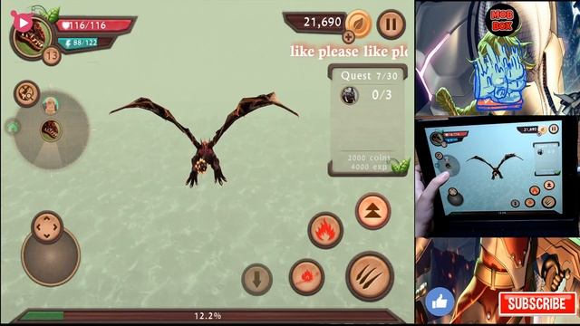 Dragon Sim Online Be A Dragon #3 Turbo Rocket Games - Dragon City Simulator 3D Android Ios Gameplay смотреть онлайн