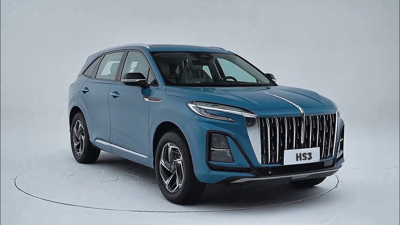 Hongqi HS3 New 2023 обзор интерьер и экстерьер смотреть онлайн