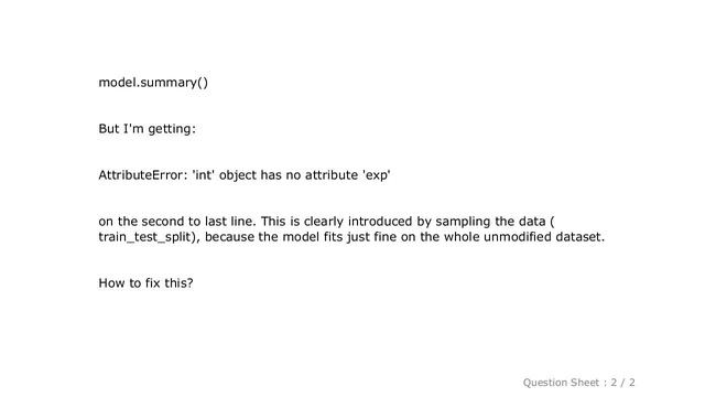 Pandas : splitting data into test and train, making a logistic regression model in pandas смотреть онлайн