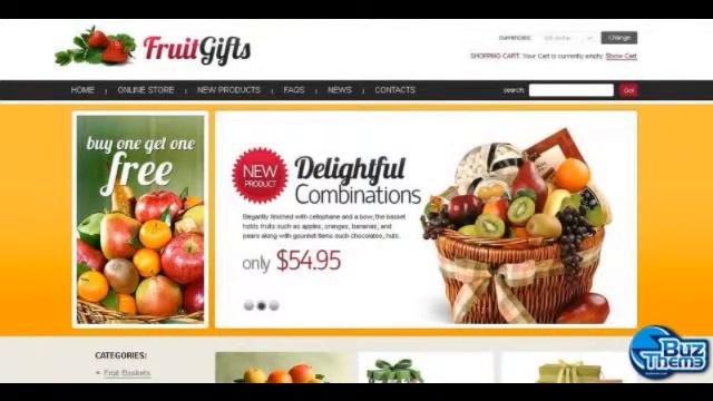 Download Fruit VirtueMart Template by Di TM VirtueMart Templates смотреть онлайн