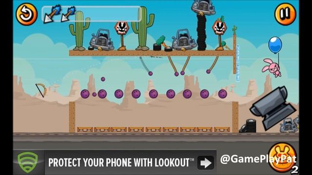 Bunny Shooter World 4 Walkthrough! 3 Stars Levels 1-60 смотреть онлайн