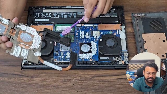 Changing The Thermal Paste | HP Victus 16 | RTX 3060 + 5800H