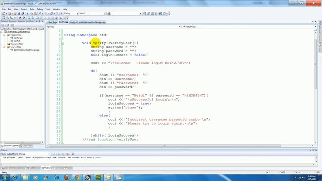 C++ Programming: Creating Interface File смотреть онлайн
