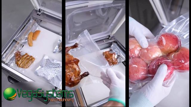 Вакуумная упаковка мяса, овощей фруктов, орехов, круп - машина Vega 1 VC смотреть онлайн