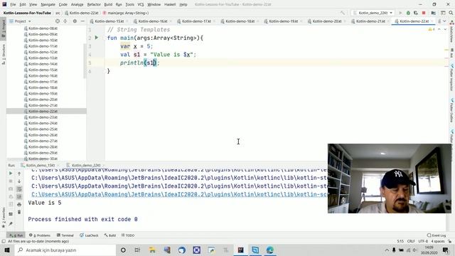 Kotlin Dersleri Türkçe Anlatımlı -IntelliJ IDEA üzerinde - Operators Ders : 3 file 015 030 смотреть онлайн