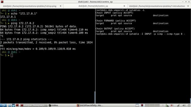 IPTABLES - 3. PREMIERES REGLES (EX: PING) смотреть онлайн